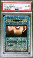 2002 Pokemon The Boss's Way #105 Legendary Reverse Holo PSA 8 picture