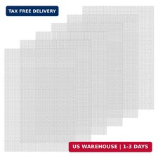 6 Pack Stainless Steel Wire Mesh Screen 11.8 x 8.2 inch Metal Mesh Screen picture