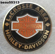 ⭐LACROSSE AREA ONALASKA WISCONSIN HARLEY DAVIDSON DEALER DEALERSHIP OIL DIP DOT picture