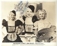 AMERICAN FILM ACTRESS ETHELREDA LEOPOLD,  RARE SIGNED VINTAGE STUDIO PHOTO picture