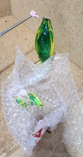 DEFECTIVE Vintage Murano Seguso Dalla Venezia  Sommerso Glass Goose Bird G3D picture