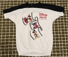 VTG 80s Walt Disney MGM Studios USA Mickey Mouse Fantasia Shirt Small picture