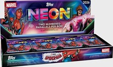 Topps 2026 Marvel Neon Hobby Box [PRESALE] picture