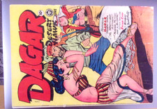 DAGAR DESERT HAWK #16 1948 SOLID GD+/G/VG TORTURE,BONDAGE HYPODERMIC PANELS FOX picture