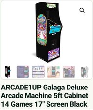 Arcade1Up Delux The Vault Special Edition Galaga Arcade Cabinet 14 In 1.... picture