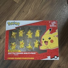 Pokémon Battle Figure Multi-Pack Pikachu Figurine Set 8 Figures Boxed picture