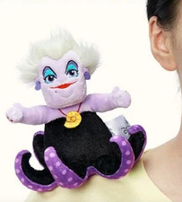 EXCLUSIVE Disney Little Mermaid Ursula Halloween Shoulder Pal Plush Shanghai NWT picture