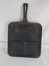 Vintage Wagner Ware Sidney O Cast Iron Bacon and Egg Breakfast Skillet 1101 A picture