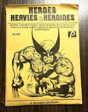 1981 Heroes Heavies & Heroines Paragon Portfolio 14 Prints Byrne Kirby picture