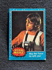 1977 Topps Star Wars #63 May the Force Luke Skywalker  EX-MT (SKU1977-63i) picture