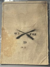 M1878 & M1898 Bacon/ Food/Condiment Bag US VOL. CO. D MARKING. Clean & Original. picture