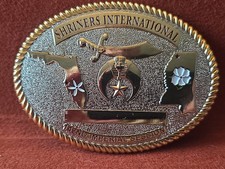 Shriners International 142nd Imperial Session  Belt Buckle picture