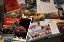Lot of 16 Original AMC/Rambler/Jeep Dealer Sales Brochures 1965-1986 NOS picture