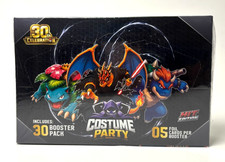 BOX - 2026 POKEMON COSTUME PARTY HE Cards - 30 Sealed Packs Charizard picture