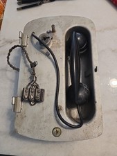 Vintage Police Patrol Call Box Marine Ship Crank Telephone Aluminum Parts Only picture