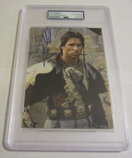 Val Kilmer 5x7 photo signed autographed PSA authentic as Madmartigan in Willow picture
