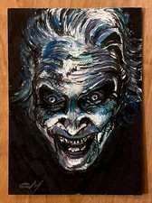 Mary Shaw Dead Silence PSC 1/1 Horror Hand Drawn Sketch Card by CJ Morris ACEO picture