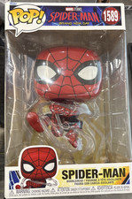 Jumbo Funko Pop Marvel Spider-Man Brand New Day #1589 Bobblehead Figure picture