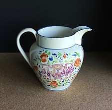 Antique Odd Fellows Creamware Ceramic Pitcher circa 1832 picture