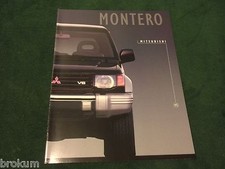 MINT 1995 MITSUBISHI MONTERO ORIGINAL SALES BROCHURE RARE 9 X 11 (BOX 613) picture