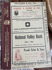 Staunton, Va City Directory 1966, Residential And Yellow Pages ￼ picture