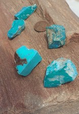 Kingman Arizona Turquoise Rough - 67 grams stabilized by the mine picture