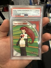 Topps 2000 Pokémon TV Animation Series 2 H & V Jesse #HV2 PSA 10 (POP 15) picture