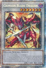 BLZD-EN037 Crimson Blade Dragon Starlight Rare 1st Ed Yu-Gi-Oh picture