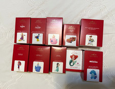 Hallmark Keepsake Disney Christmas Ornament Lot 9 Rapunzel Woody Buzz McQueen picture