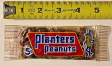 CIRCA 1940’s-1950’s UNOPENED CELLOPHANE BAG OF PLANTERS PEANUTS WITH MR PEANUT picture