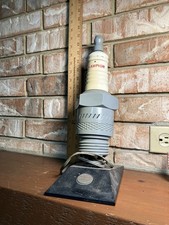 Rare Vintage Champion Advertising Spark Plug AM Transistor Radio picture