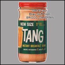 Fridge Fun Refrigerator Magnet TANG JAR Drink Vers: A- DIECUT Vintage Retro Art picture