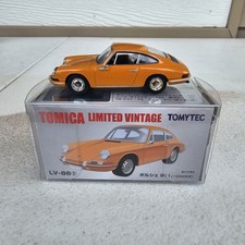 Tomica Limited Vintage LV-86f Porsche 911 1966 Orange 1/64 Tomytec picture