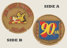 VFA-11 The Red Rippers 90th Anniversary 2017 Challenge Coin  1#13 picture