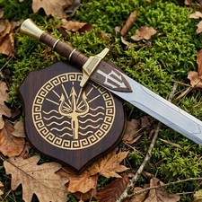 Hand Forged Riptide Anaklusmos Sword of Percy Jackson Olympians Stainless Steel picture