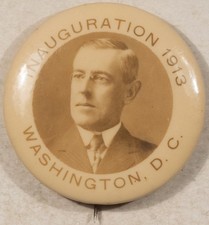 1913 WOODROW WILSON 1 1/4