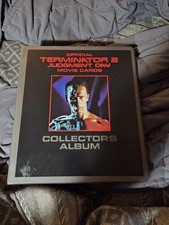 Terminator 2 And 3 Trading Cards With Terminator 2 Binder And T2 Stickers  picture