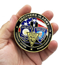 BL9-011 NY NJ Police State Trooper Corrections 9/11 20th Anniversary Commemorati picture