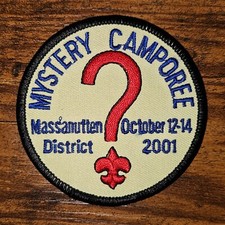 Stonewall Jackson Area Council Massanutten District 2001 Mystery Camporee Patch picture