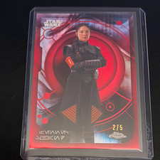 Topps 2026 Chrome Star Wars Fennec Shand Aurebesh Red  2/5 #AURE-179 picture