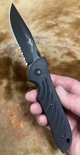 1999 Emerson Knives Original Raven “A Blade” Knife MINT picture