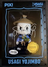 Thrilljoy PIX Usagi Yojimbo CONFIRMED CHASE SIGNED STAN SAKAI JSA w PROTECTOR picture