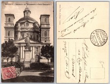 Mondovi Santuario Monumento Carlo Emanuele Postcard picture