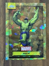 2024 Topps Chrome Marvel Sapphire HULK Gold Sapphire /50 picture