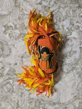 Vintage Halloween Crepe Paper Party Cracker with Black Cat & Owl Seal picture