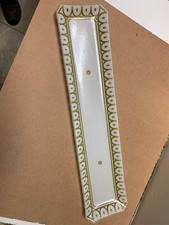 Vtg Mid Century Atomic Bathroom Vanity Light Shade  picture