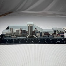 Vintage 1998 Hometowne Collectibles Wooden BALTIMORE INNER HARBOR Maryland picture