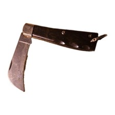 VTG Camillus USA #1 Hawkbill Pruner Single Blade Folding Linerlock Pocket Knife picture