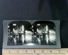 New York City Stereoview Keystone View Co. Broadway Times Square 1900s picture