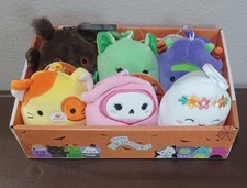 NWT (6) 3 inch 2026 Halloween Squishmallow Clip Set HTF HALLOWEEN PARTY FAVORS picture